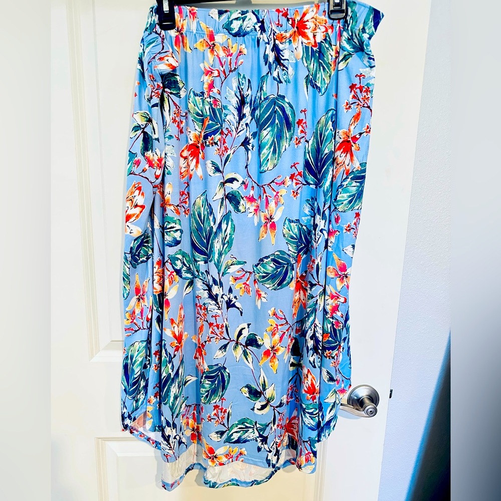 Floral Maxi Skirt